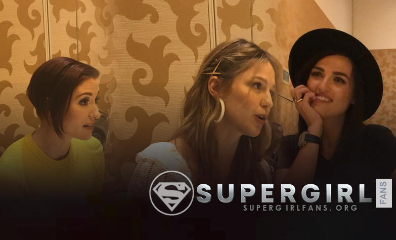 Videos entrevistas del cast de Supergirl durante Press Line en Comic Con